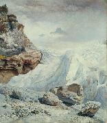 Glacier of Rosenlaui John Brett